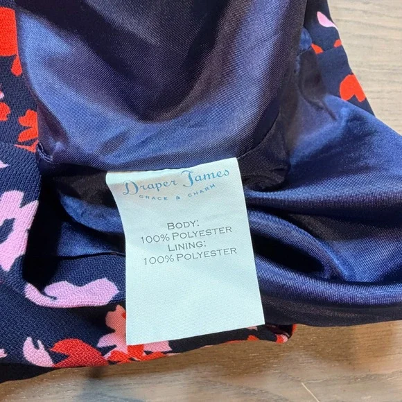 Draper James Romper Women 4 Painterly Floral Cold Shoulder Floral - Picture 8 of 13